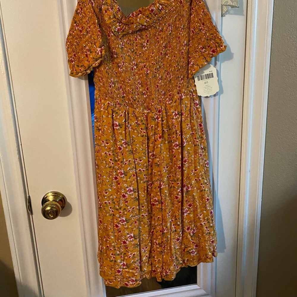 Off The Shoulder Altrd State Dress